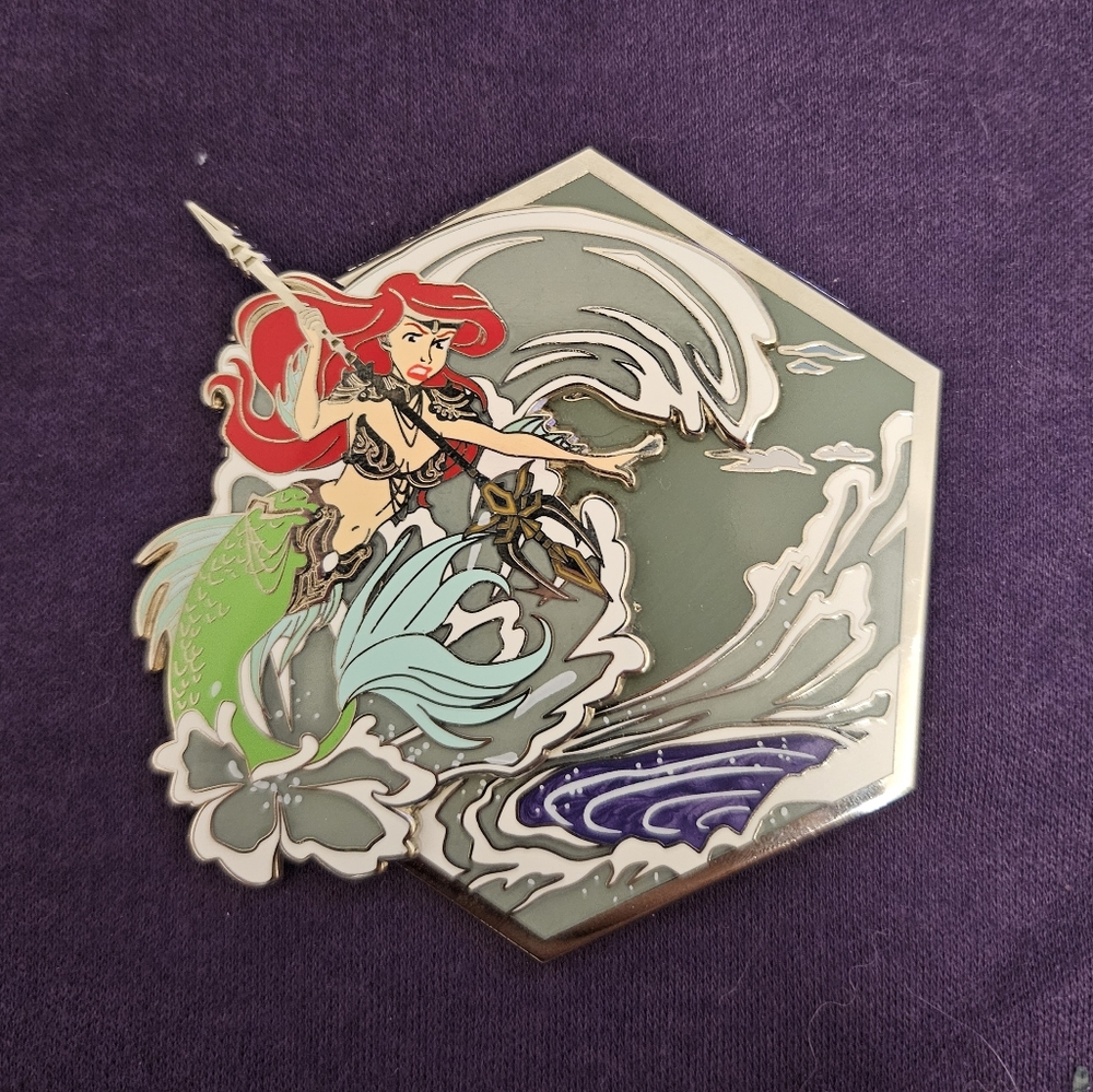 "Critical Kingdoms Ariel" Fantasy Pin by Channizard